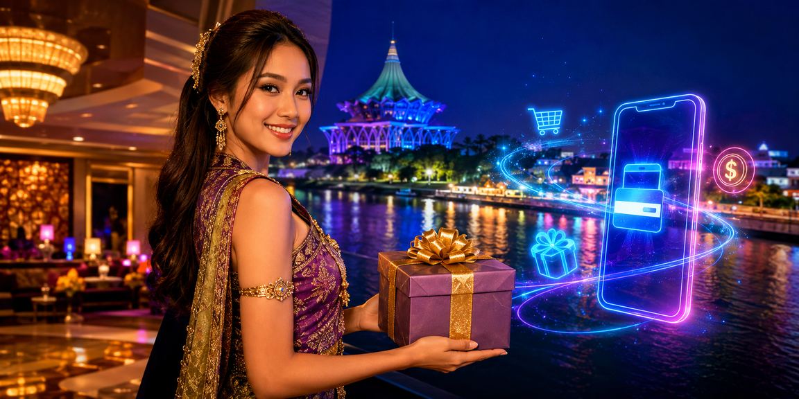 Bonus VIP dan ganjaran eksklusif di Kuching bergaya Melayu